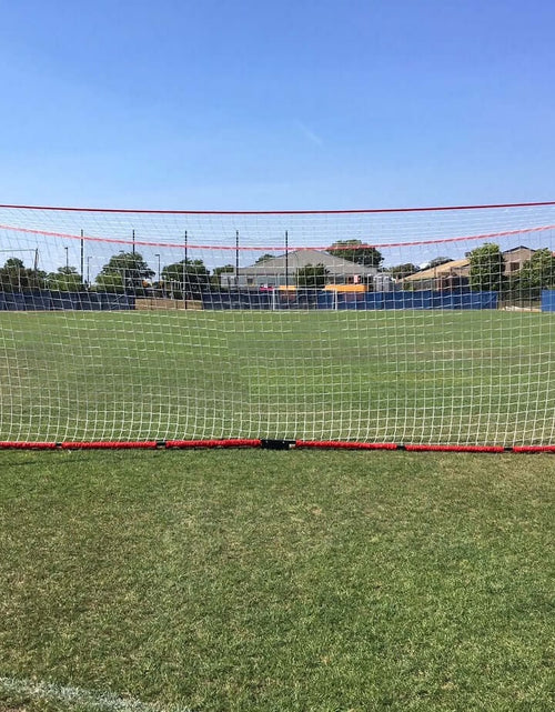 Load image into Gallery viewer, Portable Soccer Goal, Regulation Size Soccer Net with Steel Base, Pop up Soccer Training Equipment, 1 Goal &amp; Zipper Storage Bag (24 X 8 FT)
