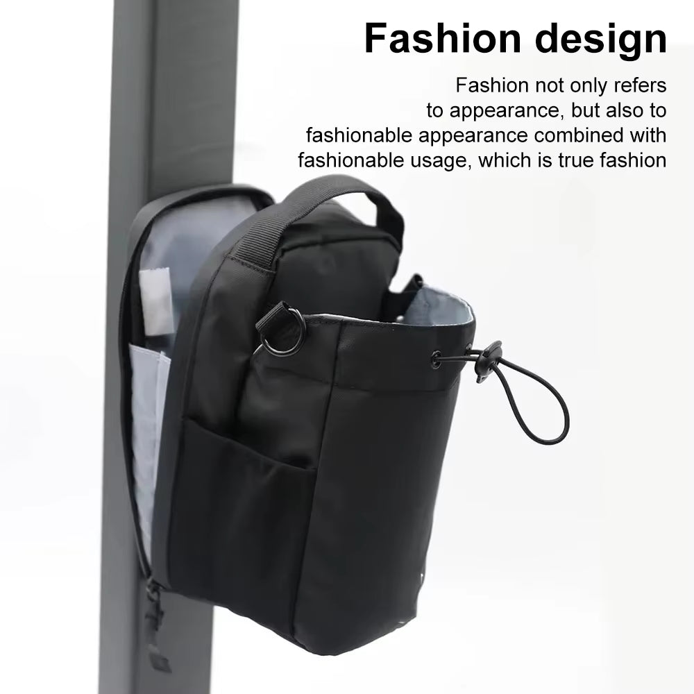 Magnetic Gym Bag Large Capacity Magnetic Carrier Bag with Phone Pocket Portable Gym Water Bottle Pouch Gym Accessories Organizer