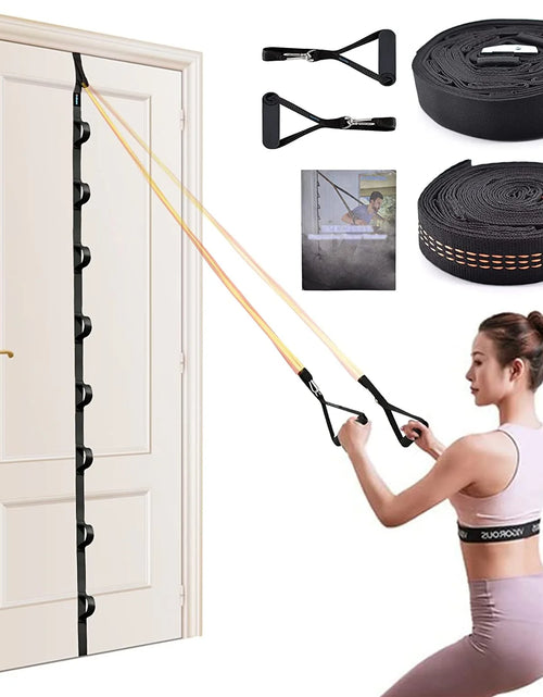 Load image into Gallery viewer, Nylon Door Anchor Strap for Resistance Exercise, Resistance Bands Portable Home Gym.Punching-Free
